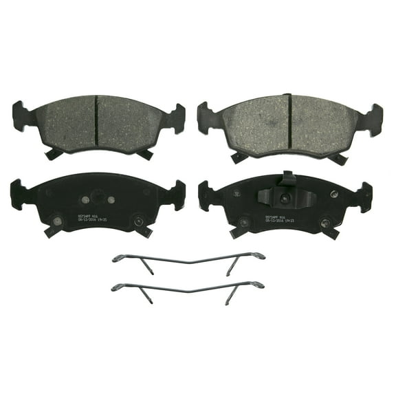 Wagner QuickStop ZD1720 Ceramic Disc Brake Pad Set Fits select: 2013-2019 FIAT 500
