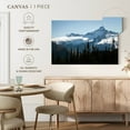 thumbnail image 4 of Elephant Stock Mt. Rainier Summit Wall Art - Horizontal Canvas Wall Art - Living Room Wall Decor - Nature Canvas - Blue And Black Decor - 30" x 20", 4 of 4