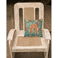 thumbnail image 3 of Carolines Treasures CJ2012-GPW1818 Letter G Flowers Retro Blue Canvas Fabric Decorative Pillow  18H x18W multicolor, 3 of 3