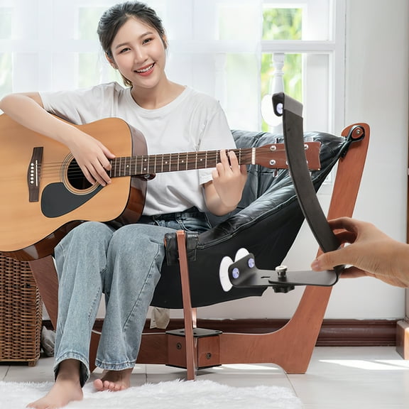 LEXSOMEO Professional Ergonomic Guitar Rest Guitar Foot Stool Ukulele Guitar Support for Leg