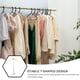 thumbnail image 4 of Expositor de camisetas para adultos, perchero para camisas, perchero para ropa de mujer, expositor de ropa, 4 of 7