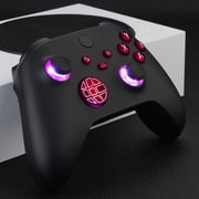 eXtremeRate Scarlet Red Multi-Colors Buttons7 Colors 9 Modes DTF LED Kit for Xbox Series X/S Controller(not included Controller)