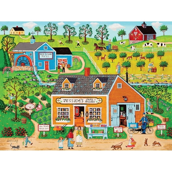 Bits & Pieces 500‑Pc Jessica’s Jams & Jellies Puzzle, 18×24 in