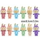 thumbnail image 3 of Popmart labubu Labubu pop mart Labubu keychain 12PC Intriguing Angel Figurines In Surprise Blind Boxes Dreaming Series Figure, 3 of 7