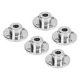 thumbnail image 1 of Shaft Coupler, 32mm Bottom Diameter Flange Coupling Connector C45 Steel 5Pcs  For Replacement, 1 of 8