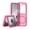 Rose, variant on for Samsung Galaxy Z Flip 7 Case: Magnetic Translucent Matte Shockproof Slim Compatible with MagSafe - Military Grade Drop Proof Hard Back Anti-Fingerprint Protective Cell Phone Cover,Rose