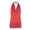Red, variant on Fesfesfes Womens Basic Tops Women Fashion Solid Color V-Neck Halter Sleeveless T-Shirt Blouse Tops Women's Tops M(US:6)