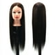 thumbnail image 2 of Pelucas con flequillo para mujer, peluca ondulada suelta, maniquí de práctica para peinar el cabello, cabeza de entrenamiento para pelucas de peluquería., 2 of 5
