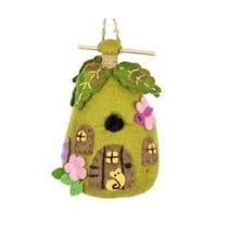 DZI Handmade Designs DZI484019 Fairy House Felt Birdhouse
