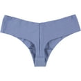 thumbnail image 2 of American Eagle Womens Solid Thong Panties, Blue, X-Small, 2 of 2
