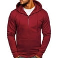 thumbnail image 6 of Blekii Men's Custom Graphic Hoodie, Thick Cotton Pullover Sweatshirt, Heavyweight Printed Long Sleeve Top, Personalized Streetwear for Cool Weather, Oversized Fit for Comfort,, 6 of 8
