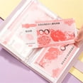thumbnail image 7 of Clearance Under $5 | PU Leather Savings Budget Planner Book With Digit Password Lock, Portable Cash Envelope Organizer For Daily Financial Management(Light Purple), 7 of 7
