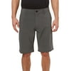 O'Neill Mens Stockton Hybrid Shorts Charcoal Flat Front Gray 32