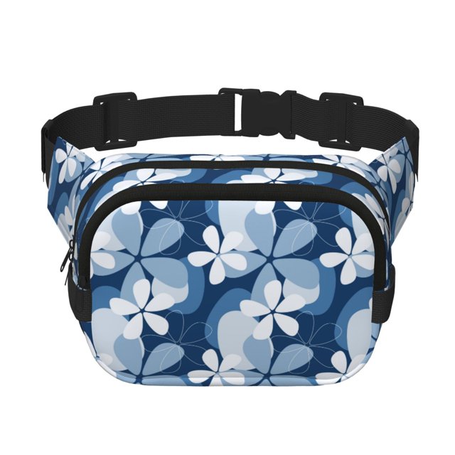 Easygdp Flower Fanny Packs para Mujeres y Hombres, Bolsa de Cinturón, Bolsos de Cruz para Trabajo/Correr/Senderismo