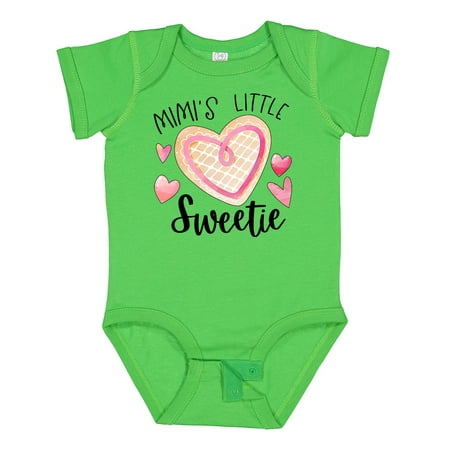 

Inktastic Mimi s Little Sweetie with Heart Cookie Gift Baby Boy or Baby Girl Bodysuit