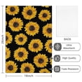 thumbnail image 2 of 2 Pcs Funny Kitchen Towels,Black Sunflower Pattern Microfiber Dish Towels,Kitchen Tea Towels,Kitchen Towel Set (18" X 26"), 2 of 7