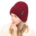 thumbnail image 5 of Gorros Mujer, Gorros De Invierno para Mujeres Hombres Forro Polar Cálido para Clima Frío, Gorro para Mujer Gorro De Calavera De Moda, 5 of 5