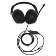 thumbnail image 2 of Binaural Customer Service Headset ENC Noise Reduction 3.5mm Communication Headset with HD Microphone for Computers, 2 of 5