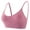 Pink, variant on Gibobby Women's Push Up Lace Bra Underwire Plunge Full Coverage Bras Sexy Plus Size Support[Pink,L]