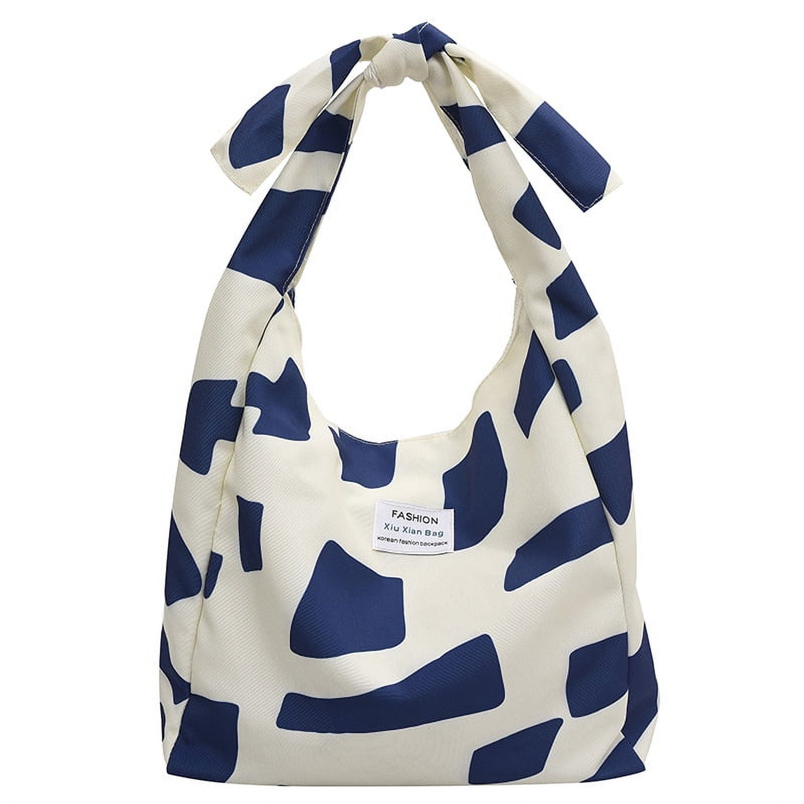  YongColer Modern Cow Print Tote Bag, Big Purse