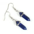 thumbnail image 1 of Women Hexagonal Reiki Natural GemStone Bead Drop Earring Decoration Jewelry, 1 of 6