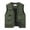 Olive Green, variant on Herrnalise Men's Thin Sports Multi-bag Casual Quick-drying Loose Vest Mountaineering Tooling Outdoor Vest Jackets Olive Green