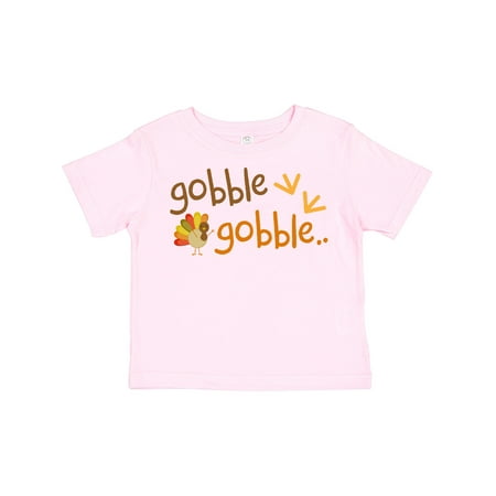 

Inktastic Gobble Gobble Thanksgiving Gift Toddler Boy or Toddler Girl T-Shirt