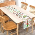 thumbnail image 2 of Merry Christmas Table Runner Welcome to Whoville Xmas Winter Holiday Party Decorations Dining Room Home Kitchen Island Table Decor, 2 of 6