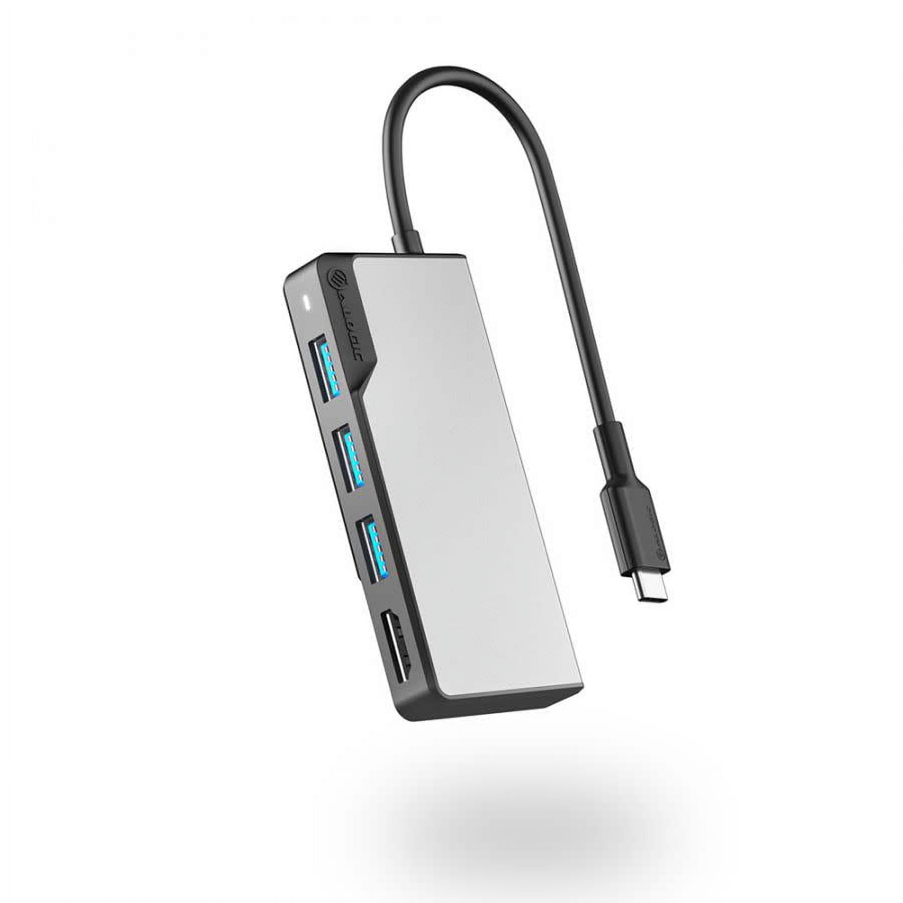 ALOGIC UCFUHDV2-SGR USB-C Fusion CORE 5-in-1 Hub V2