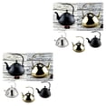 thumbnail image 4 of Bewildely 2L Stainless Steel Tea Coffee Kettle Over Silvery Gooseneck Coffee Thin Tipo 1 2Conjunto, 4 of 6