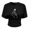thumbnail image 5 of Chandails pour Garçons Filles T-Shirts Graphiques à Col Rond Filles Tenues d'Été Garçon Cadeaux Âge 7-8 Ans, 5 of 5