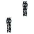 thumbnail image 1 of Qarigey Pantalones de mujer Panty largo Playa Ligero Casual Push Up Pantalón de cintura alta Pantalones elásticos de pierna recta Ropa Type1 NO1, 1 of 6