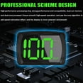 thumbnail image 3 of Vehicle Large Digital Display, Car Digital Speedometer, GPS Speedometer Indicator, GPS Speedometer LED Screen, Universal Bicycle, Truck, Off-Road Vehicle(km/h), 3 of 4
