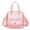 Red, variant on ibiyuan Clear Bag for Stadium Events, Tote Bag with Detachable Reinforced Strap for Sports Concert and Work