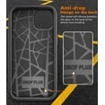 thumbnail image 6 of Diverbox for iPhone 15 Case [Shockproof] [Dropproof] [Tempered Glass Screen + Camera Lens Protector],Heavy Duty Protection Phone Case Cover for iPhone 15, 6 of 7