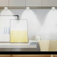 thumbnail image 3 of Boreal Craft (6 Pack) Under Cabinet Lights Puck Lights Color Changing LED Puck Lights Battery Operated Dimmable With Remote & Timing Bright Night Lights Plug into Wall Orb Light Magnifying Jar, 3 of 7