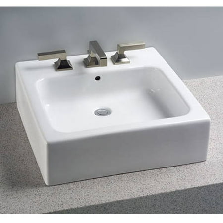 Toto 19 7 8 Vessel Sink With Overflow And Sanagloss Ceramic Glaze Available In Various Colors