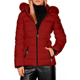 thumbnail image 1 of Chamarra Para Mujer Shendy Vendy Con Gorro Removible Peluche Suave., 1 of 5