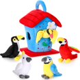thumbnail image 1 of Peluche Skylety Plush Birds Bird con pajarera, 5 unidades, 1 of 7