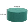 thumbnail image 5 of Mobutofu Flower Arrangement Kit Floral Block Green Holds Flowers in Place Home Users 6 Pcs, 5 of 8