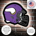 thumbnail image 5 of Minnesota Vikings LED Rectangle Tabletop Sign, 5 of 5