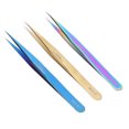 thumbnail image 4 of Pinzas De Acero Inoxidable, Pinzas De Colores Multicolores Para Reparación De Relojes Cergrey Stainless Steel Tweezers, 4 of 8