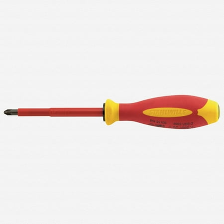 

Stahlwille 4665 VDE DRALL+ #2 x 100mm Insulated Phillips Screwdriver