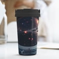thumbnail image 6 of KLL Astronaut Helmet Reflections Pattern Stainless Steel Vacuum Insulated Tumbler - Carry Insulated Coffee Mug - Reusable Insulated Cold Brew Iced Coffee Cup Thermos, 6 of 8