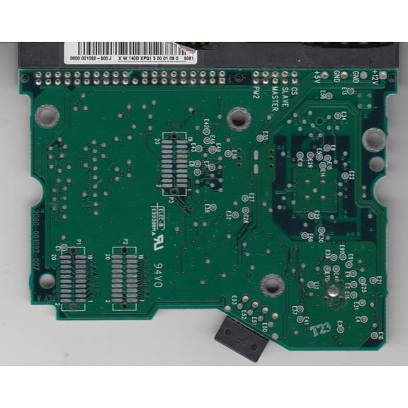 WD600AB-60CBA1, 0000 001092-300 J, WD SATA 3.5 PCB