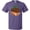 Purple, variant on Inktastic Cheetah Print Pretty Pumpkin with Fall Leaves T-Shirt