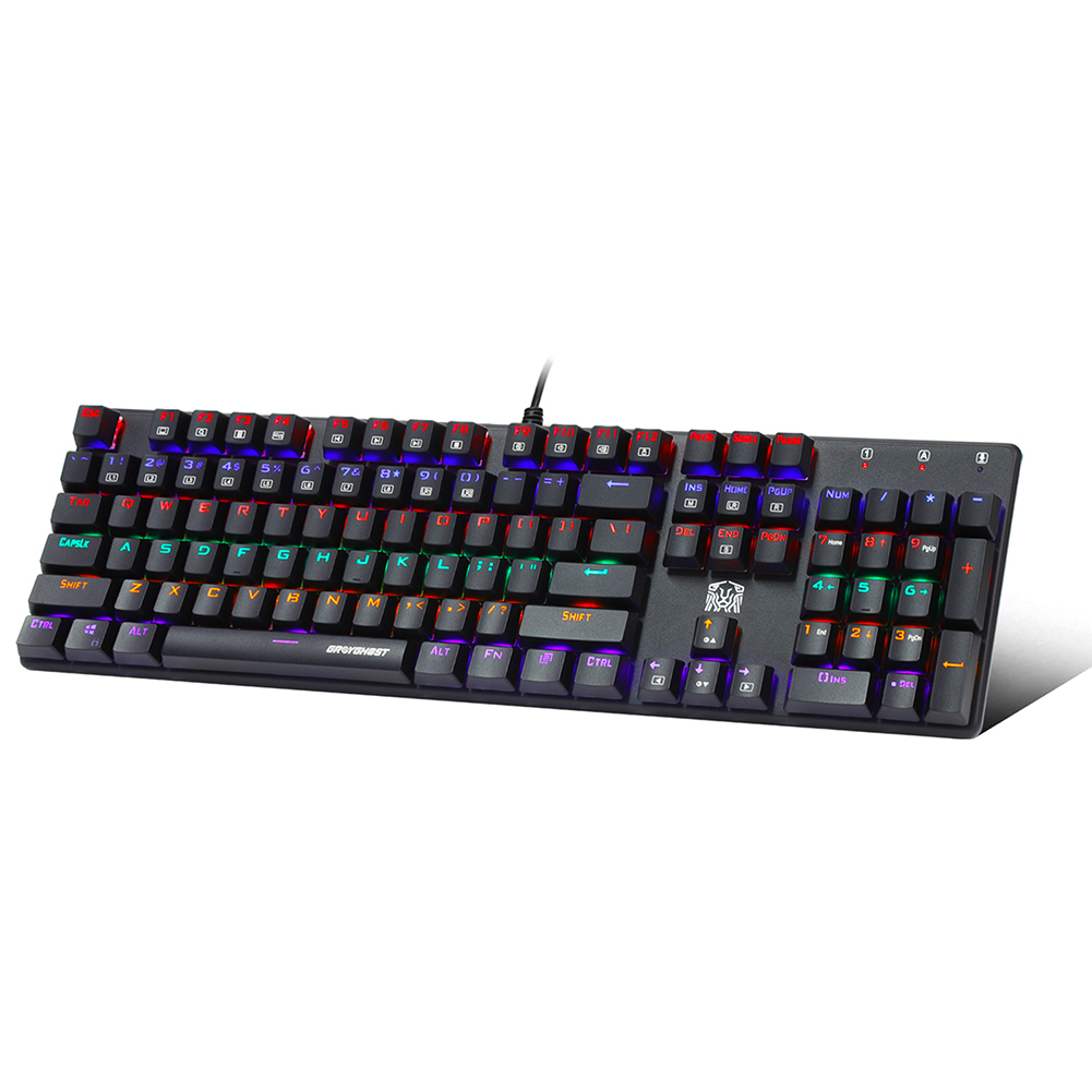 Buy Mechanical Keyboard Blue Axis Gaming Keyboard Office Keyboard RGB