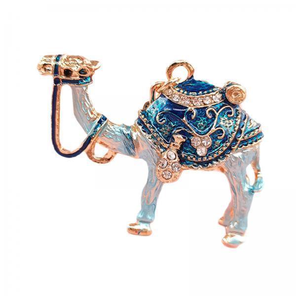 2xSoporte De Llavero Accesorio De Joyería Colgante De Bolso Para Esposo Día De San Valentín Azul