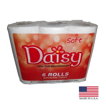 Daisy 2ply 150ct 6pk bath tissue