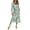 C-Green89, variant on DHFJKG Women's Casual Robes Zipper Front Robe 3/4 Sleeve Loose Fit Bathrobe With Pockets Summer Soft Loungewear Trendy Home Clothes